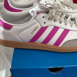 Adidas Samba OG J Blue Box